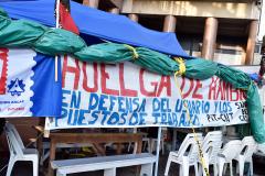 La huelga de hambre de los trabajadores del gas
